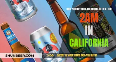 Buying Non-Alcoholic Beer Late at Night in California