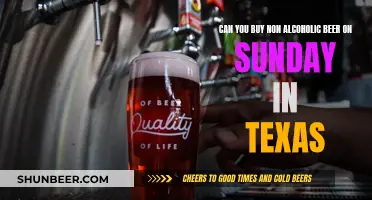 Texas Sunday Shopping: Non-Alcoholic Beer Availability