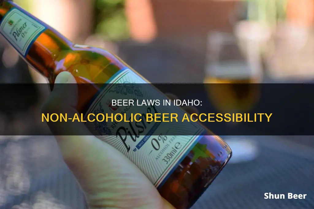 can you buy non alcoholic beer under 21 in idaho