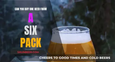 How to Buy Single Beers from a Six-Pack