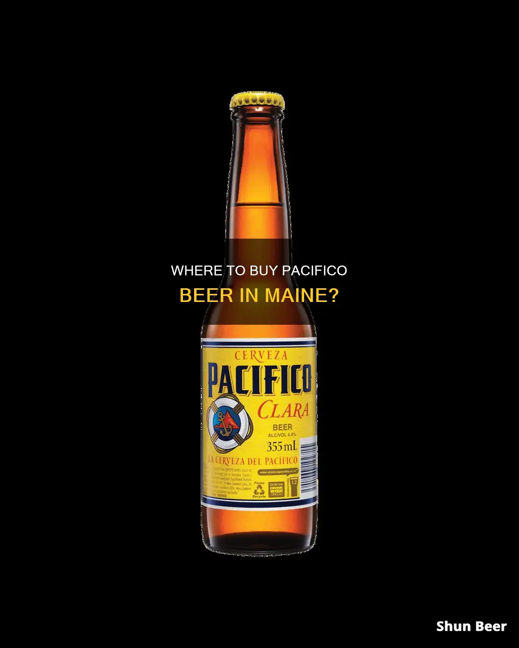 can you buy pacifico beer in maine