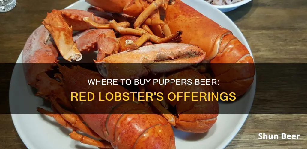 can you buy puppers beer at red lobster