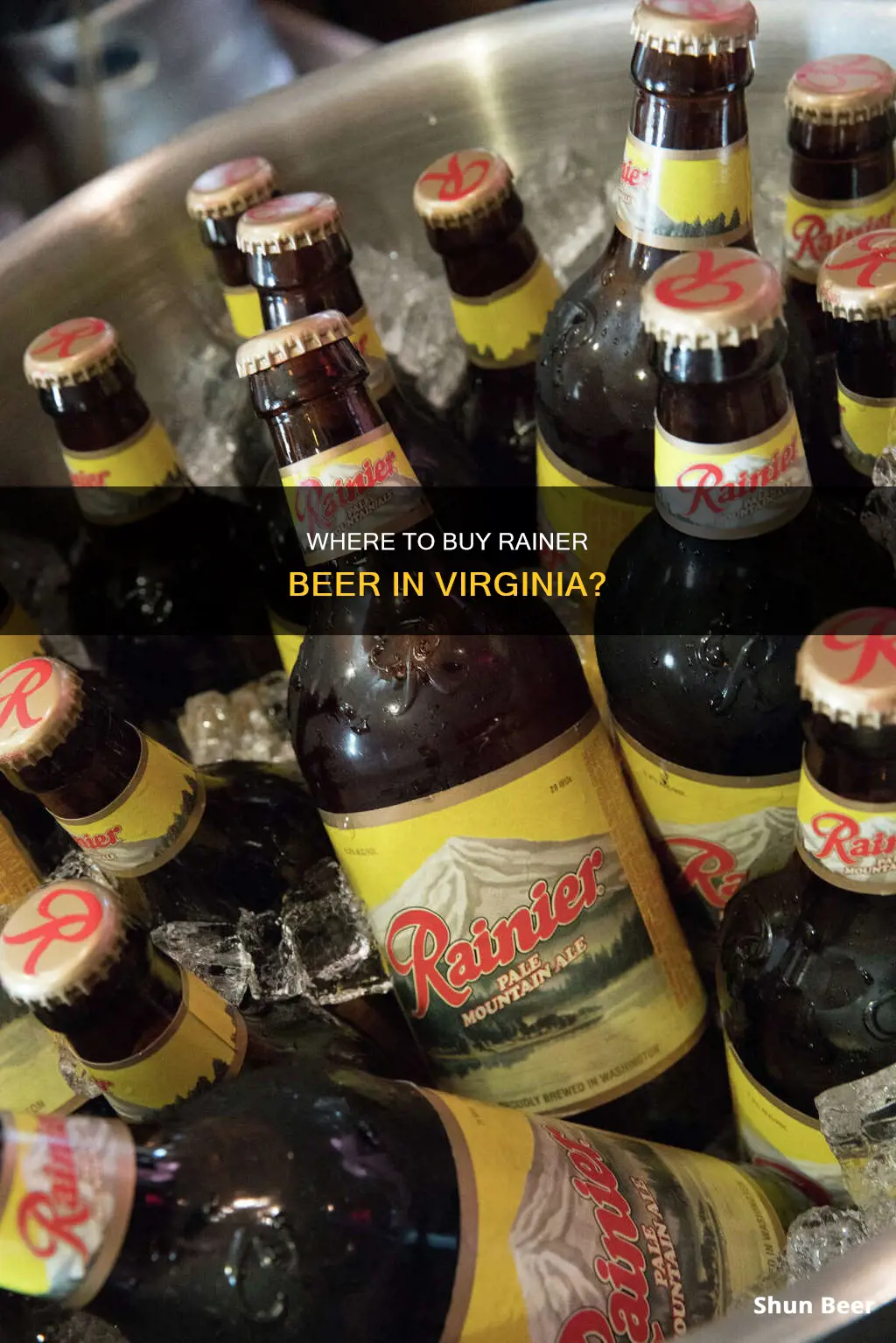 can you buy rainer beer in virginia