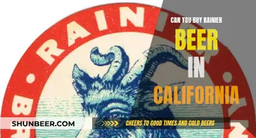 Rainier Beer: California Availability and Where to Buy