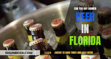 Rainier Beer: Available in Florida?