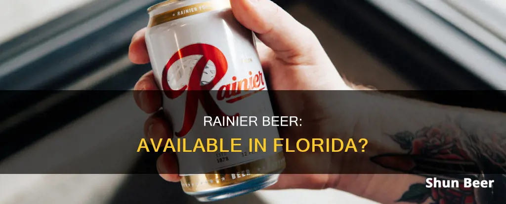 can you buy rainier beer in florida