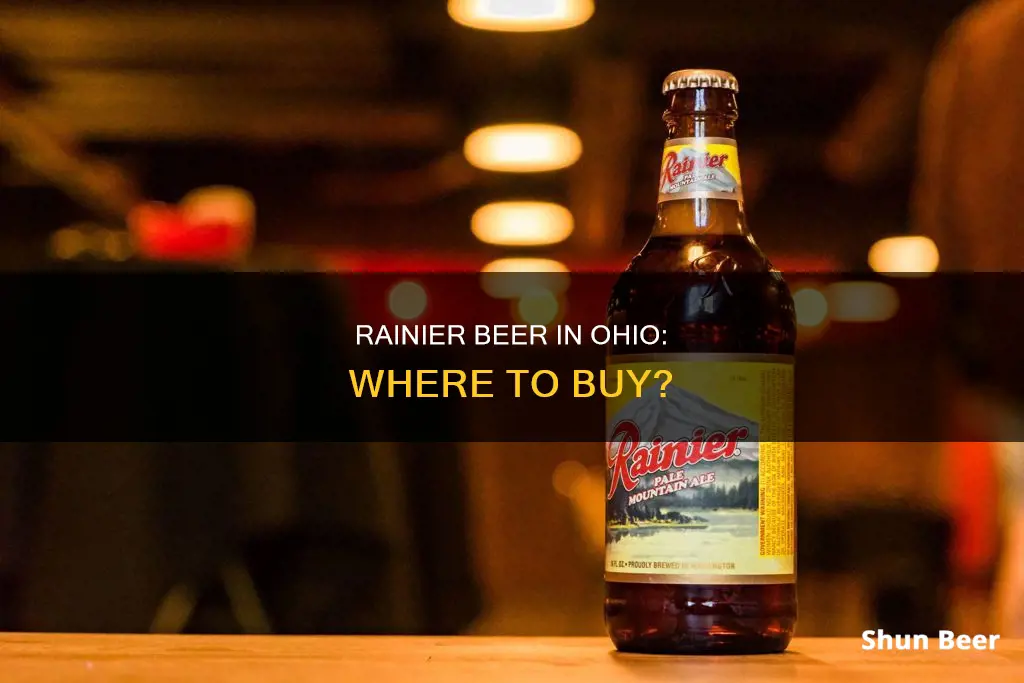 can you buy rainier beer in ohio