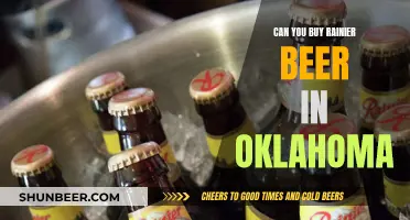 Rainier Beer: Available in Oklahoma?