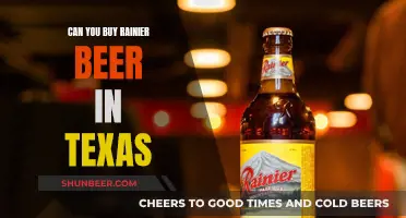 Rainier Beer in Texas: Where to Buy?