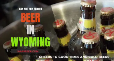 Rainier Beer: Is It Available in Wyoming?