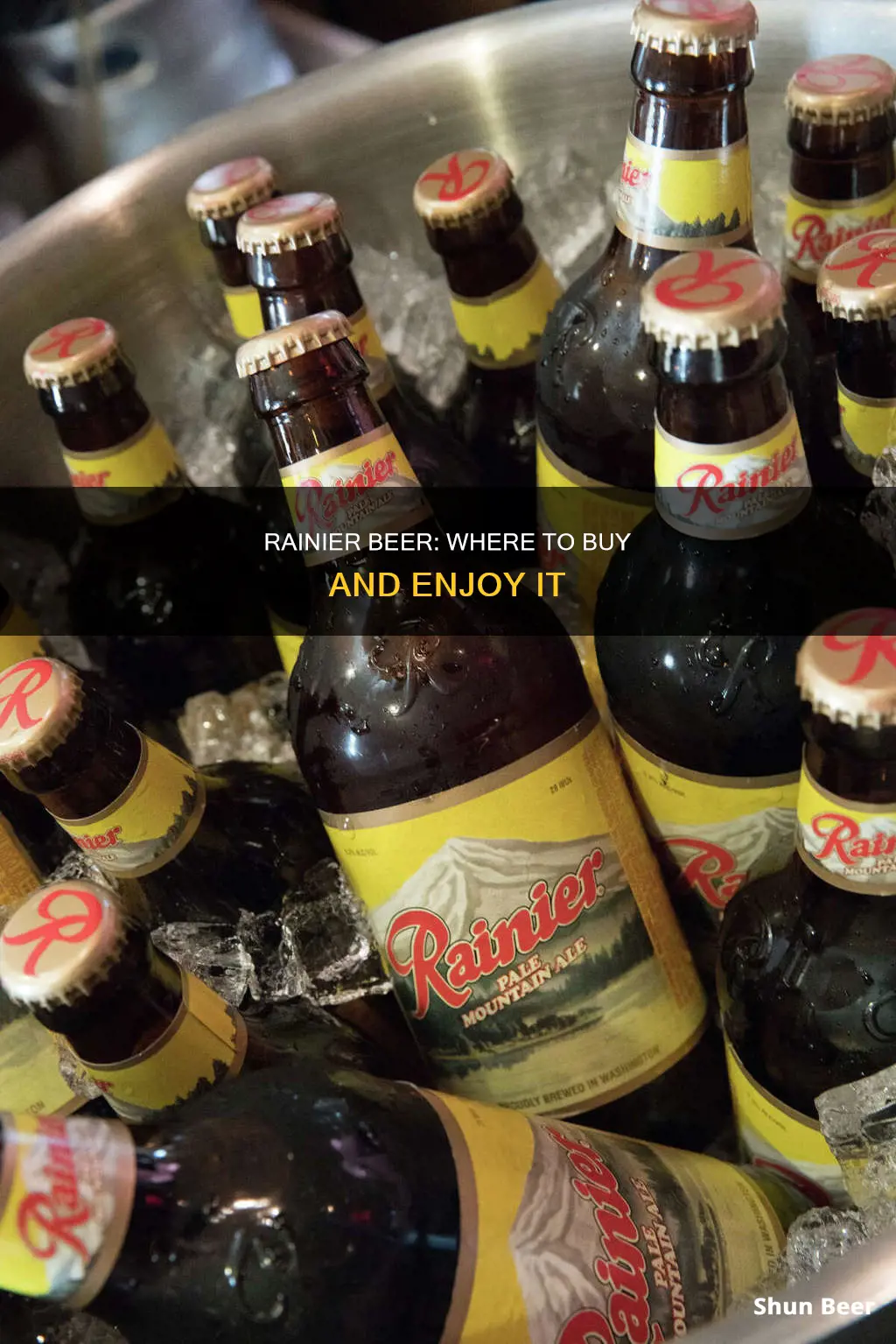 can you buy rainier beer