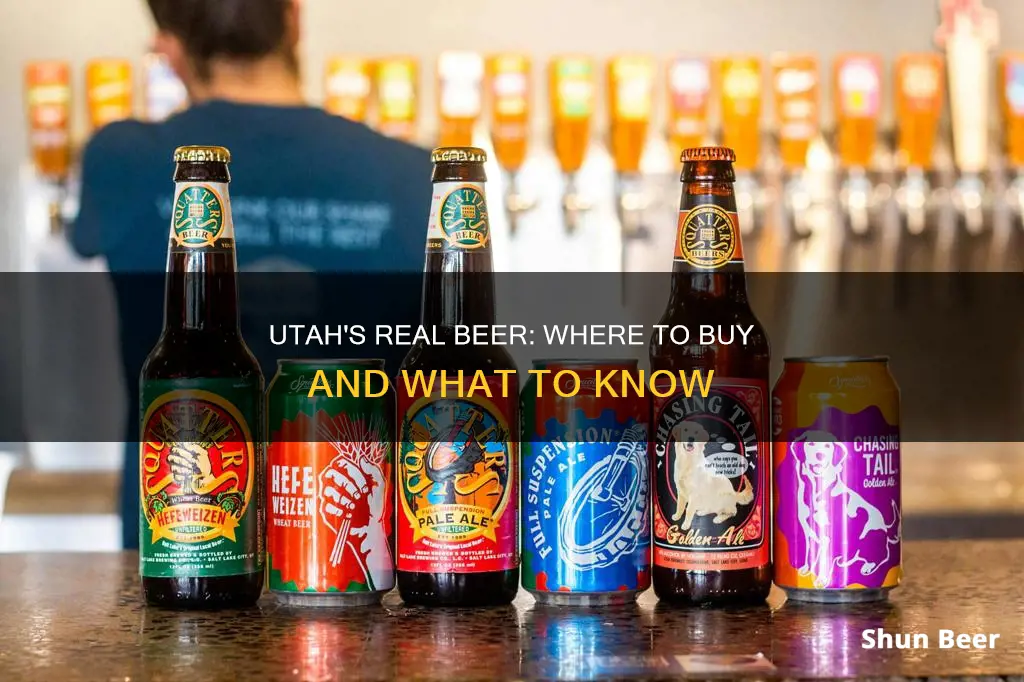 can you buy real beer in utah