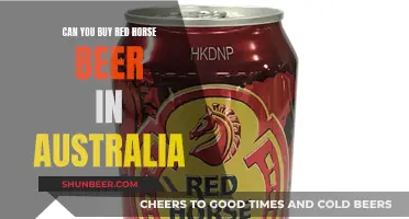 Red Horse Beer: Available in Australia?