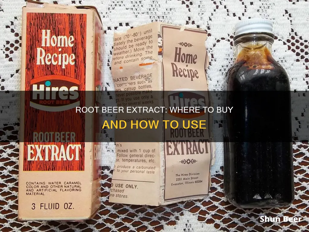 can you buy root beer extract