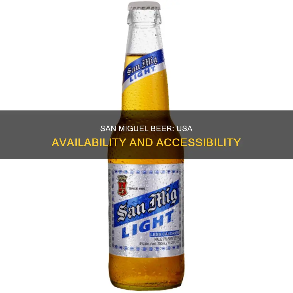 San Miguel Beer: Usa Availability And Accessibility | ShunBeer