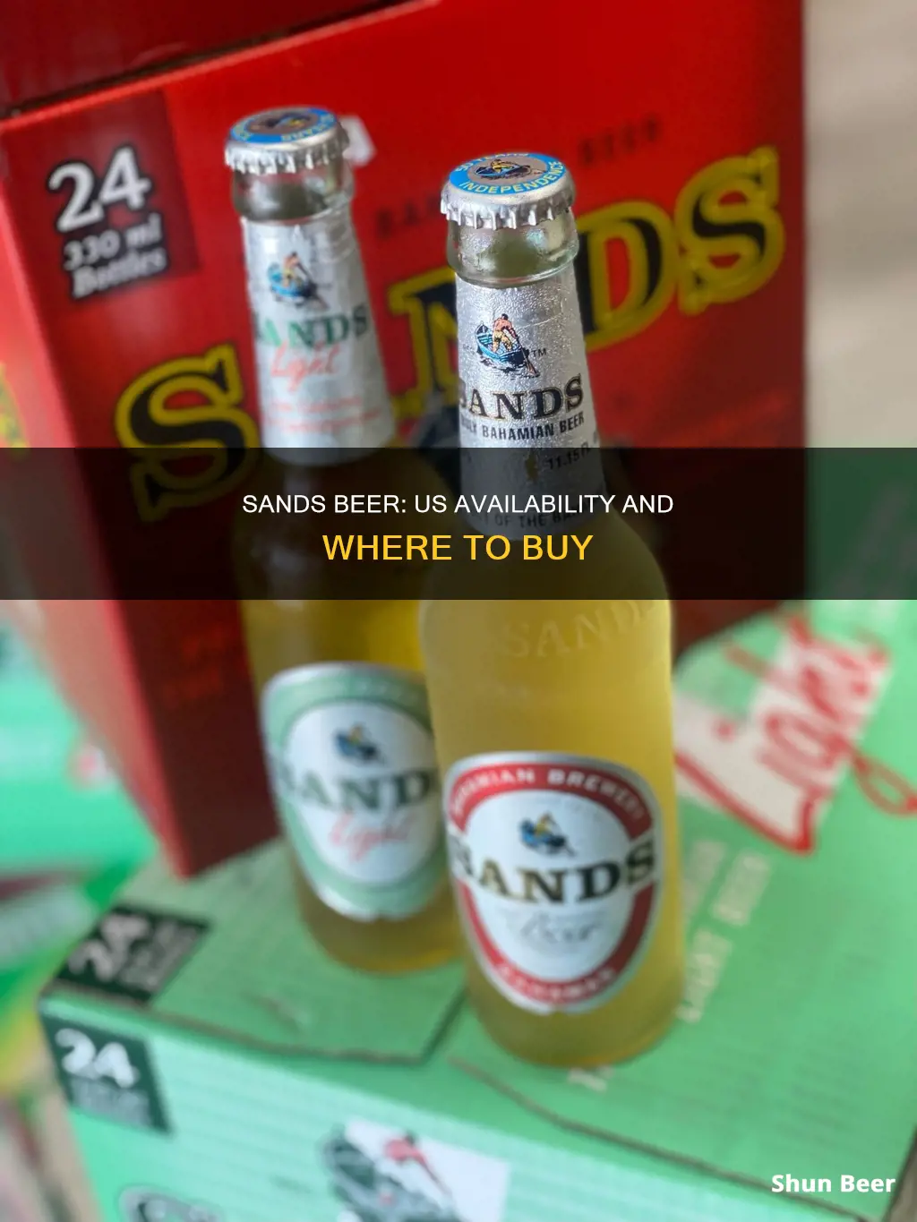 can you buy sands beer in the us