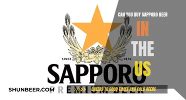 Sapporo Beer: US Availability and Where to Buy