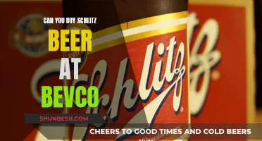 Schlitz Beer: Is it Available at Bevco?