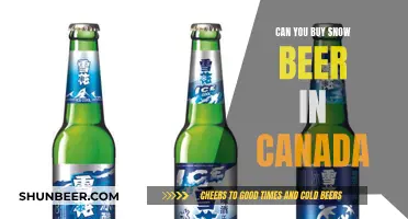 Snow Beer in Canada: Where to Buy and Legality