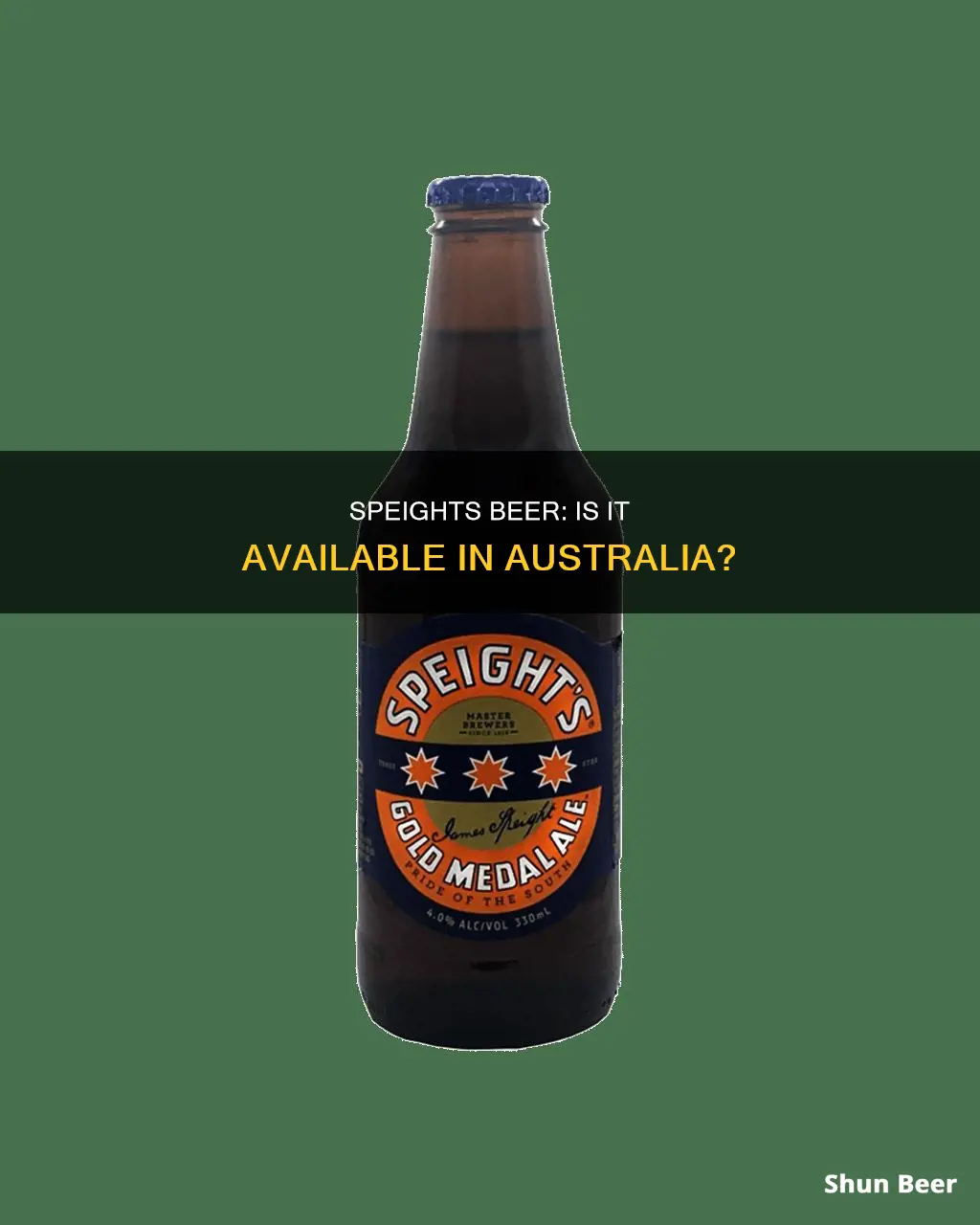 can you buy speights beer in australia