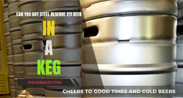 Buying Steel Reserve 211 Beer: Keg Options Explored