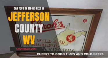 Strohs Beer: Availability in Jefferson County, WV