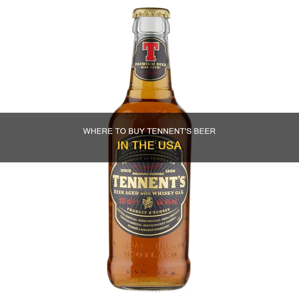 can you buy tennents beer usa