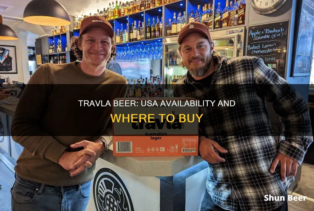 can you buy travla beer in usa