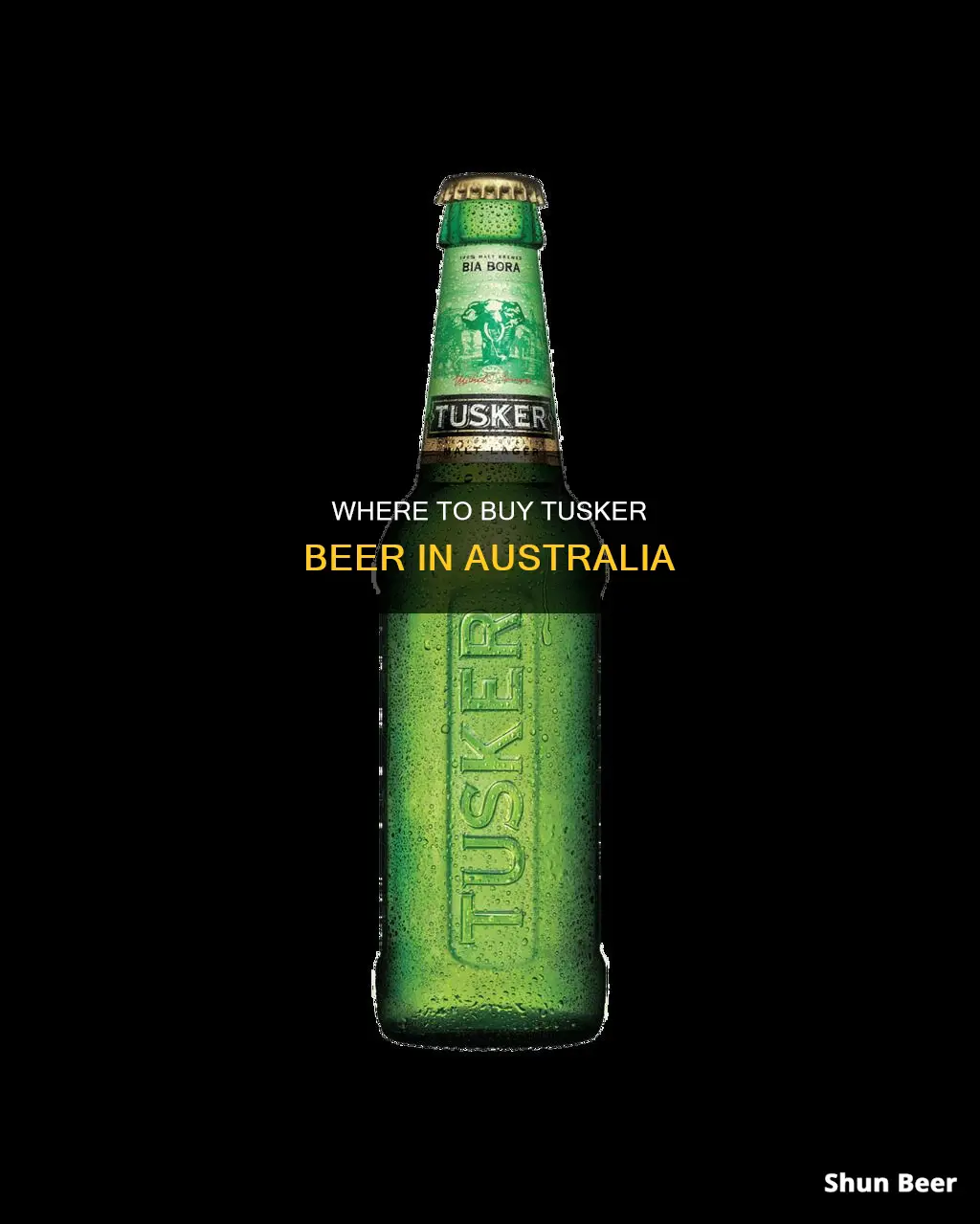 can you buy tusker beer in australia