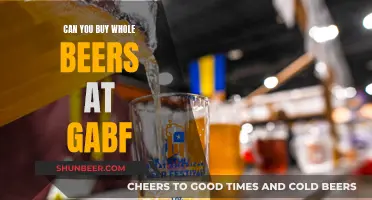 The Great American Beer Festival: Buying Whole Beers