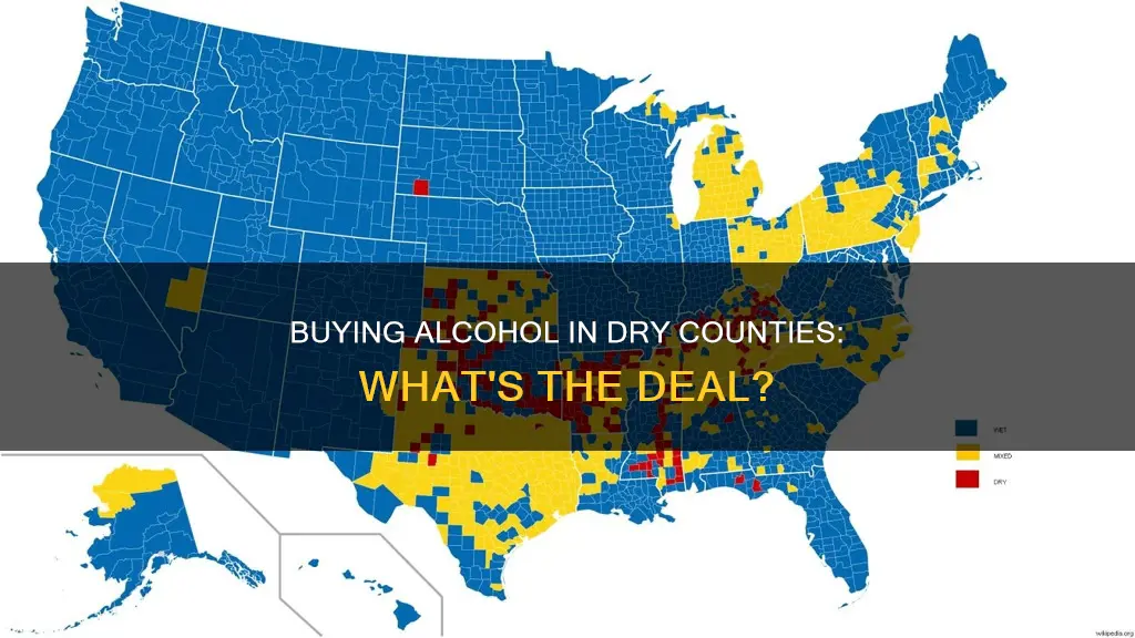 can you buy wine and beer in dry county