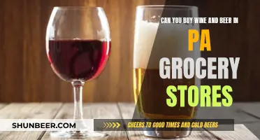 Buying Beer and Wine: PA Grocery Store Options