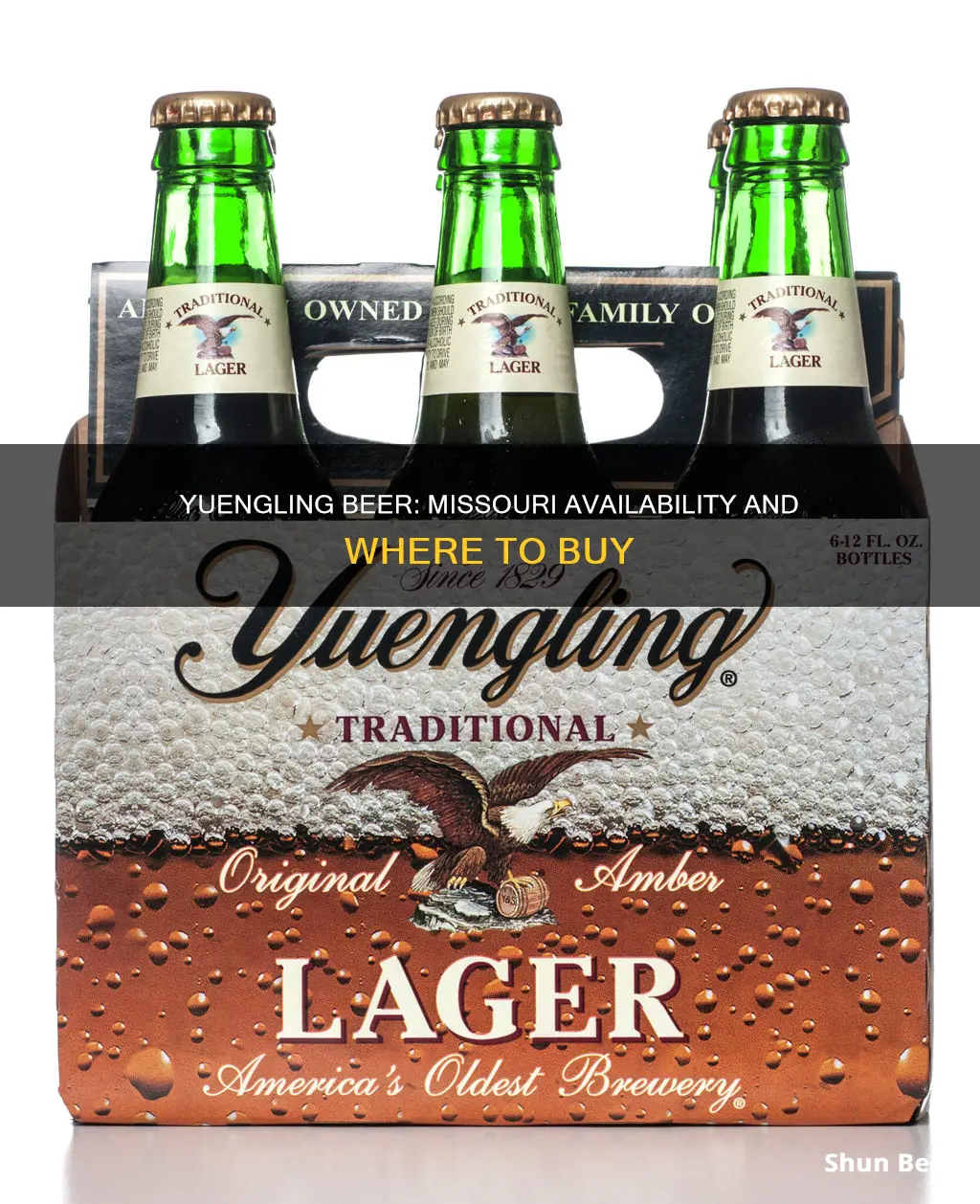 can you buy yuengling beer in missouri