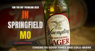 Yuengling Beer Availability in Springfield, Missouri