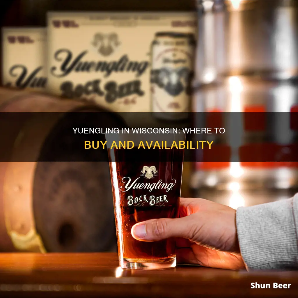 can you buy yuengling in wisconsin