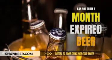 Expired Beer: Is It Safe to Drink After a Month?