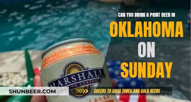 Beer Drinking in Oklahoma: Sunday's Special Rule