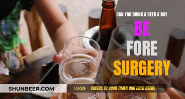 Beer and Surgery: Daily Drinking Habits and Health