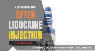 Beer and Lidocaine: A Safe Mix?