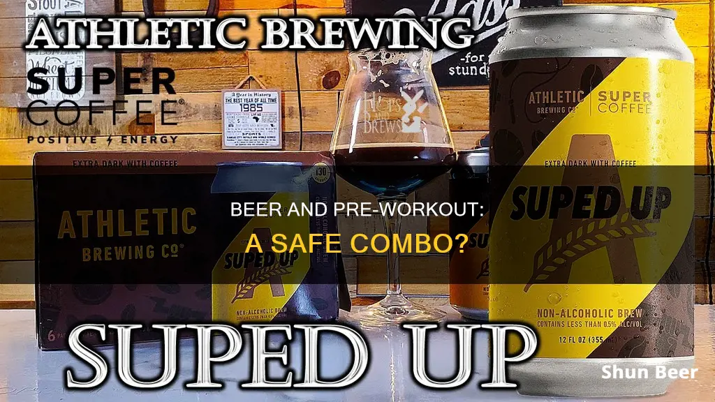 can you drink a beer after pre workout