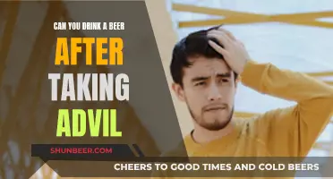 Beer and Advil: A Safe Mix?