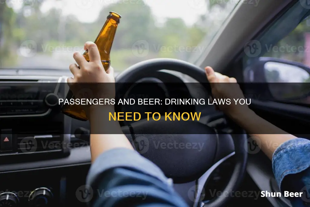 can you drink a beer if a passenger