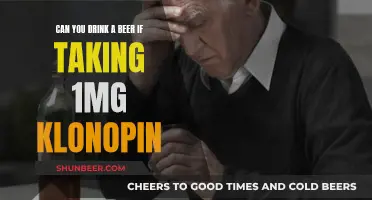 Klonopin and Beer: Safe Mix or Not?