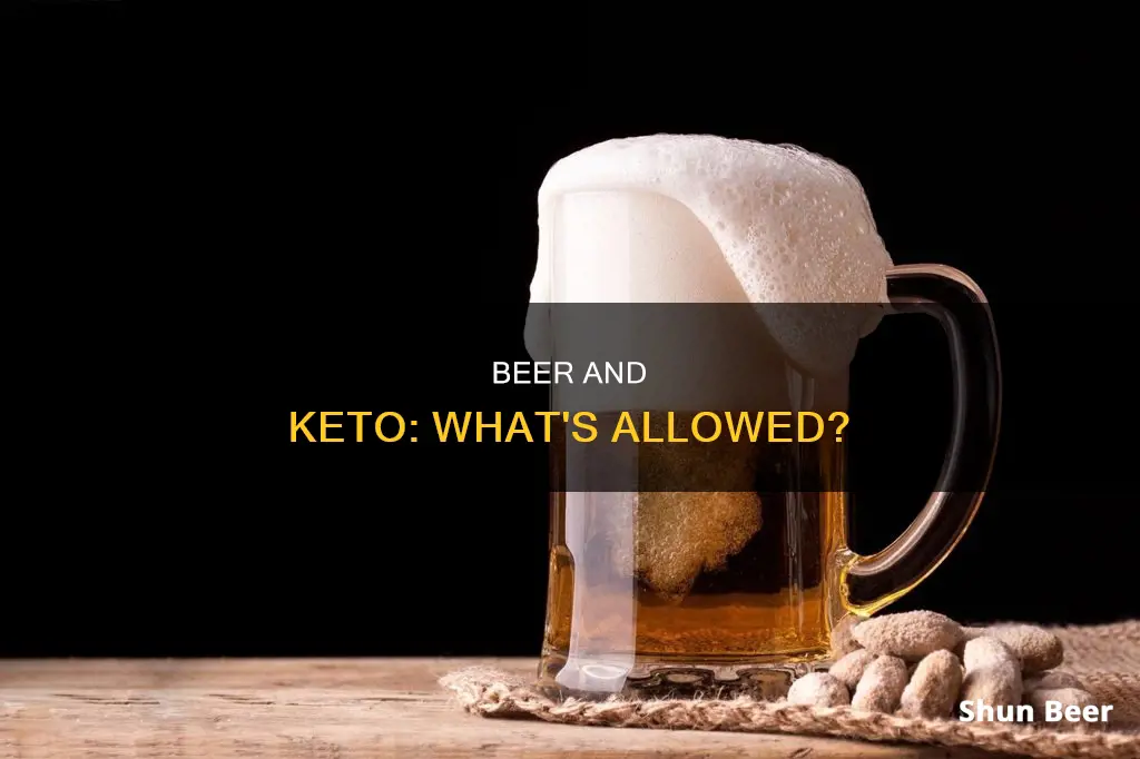 can you drink a beer on keto