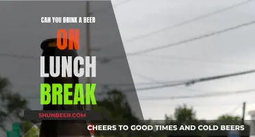 Beer During Lunch: Is It Okay?