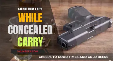 Beer and Guns: Can You Drink and Carry?