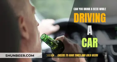 Drinking Beer While Driving: Is It Legal?