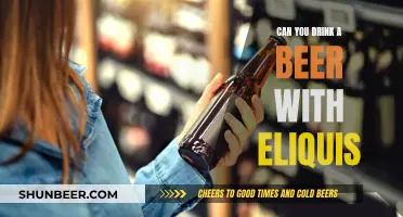 Beer and Eliquis: A Safe Mix?