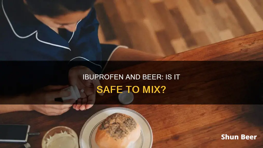 can you drink a beer with ibuprofen