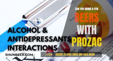 Mixing Prozac and Beer: Is It Safe to Drink?